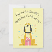 Carte d'anniversaire plate (Devant)