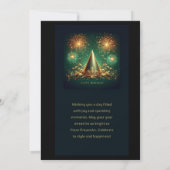 Carte d'anniversaire plate (Dos)