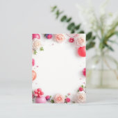 Carte d'anniversaire plate Conception de la carte  (Debout devant)