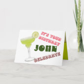 Carte d'anniversaire pliée (Devant)