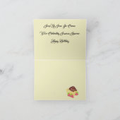 Carte d'anniversaire pliée : Célébrez (Intérieur)