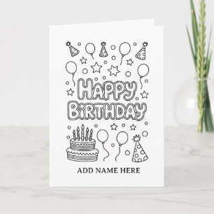 carte d'anniversaire pliée de voiture de course à