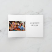 Carte d'anniversaire pliée drôle pour un membre de (Intérieur)