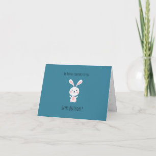Carte d'anniversaire pliée pour les enfants