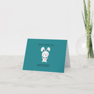 Carte d'anniversaire pliée pour les enfants
