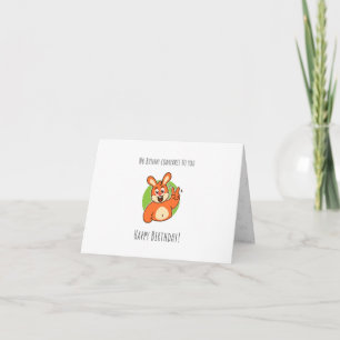 Carte d'anniversaire pliée pour les enfants
