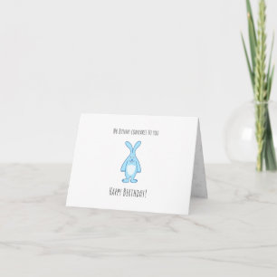 Carte d'anniversaire pliée pour les enfants