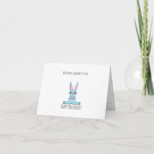 Carte d'anniversaire pliée pour les enfants