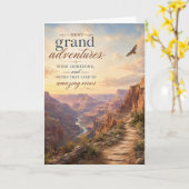 Carte d'anniversaire Plus Grandes Aventures (Fleur jaune)
