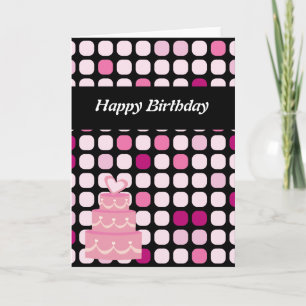 Carte d'anniversaire Poker Dot