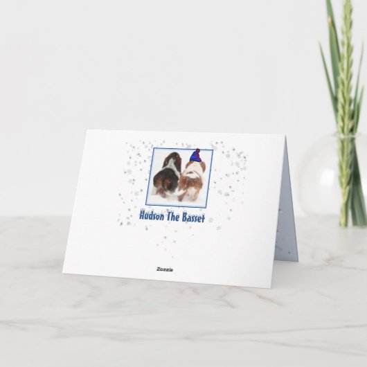 Carte d'anniversaire "Polar Vortex" avec dossier B (Dos)