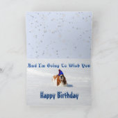 Carte d'anniversaire "Polar Vortex" avec dossier B (Intérieur)