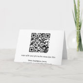 Carte d'anniversaire Pony et Lone Gorse (Dos)