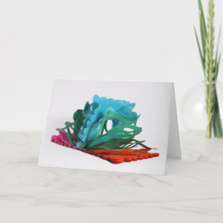 Carte d'anniversaire Pop Up Tissue Paper
