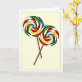 Carte d'anniversaire Pops (Fleur jaune)