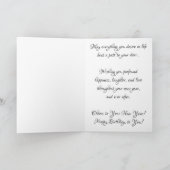 Carte d'anniversaire "Porte de l'asile de Walcott" (Intérieur)