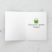 Carte d'anniversaire Porte-monnaie Rose (Intérieur)