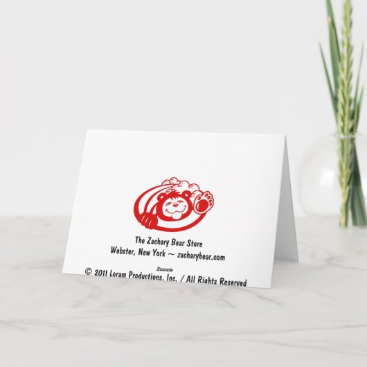 Carte d'anniversaire pour 90 ans avec Train (Dos)