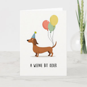 Carte d'anniversaire pour animal brun