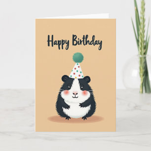 Carte d'anniversaire pour animal de compagnie avec