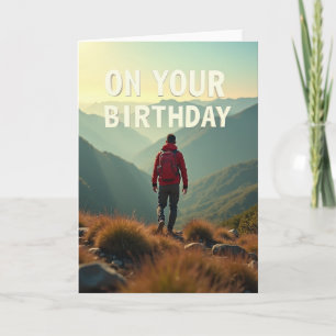 Carte d'anniversaire pour aventuriers