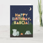 Carte d'anniversaire pour Babcia (Devant)