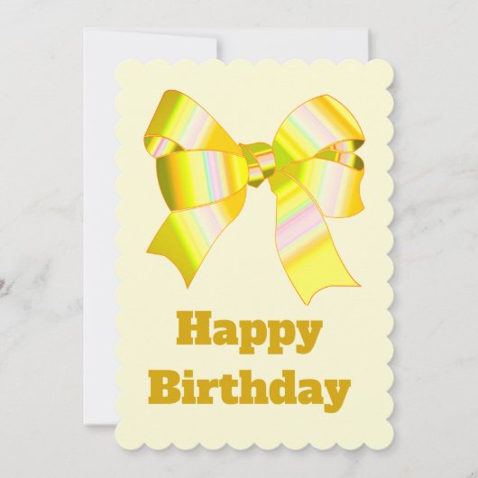 Carte d'anniversaire pour bébé (Devant)