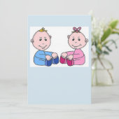 carte d'anniversaire pour bébé (Debout devant)