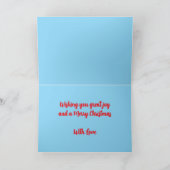 Carte d'anniversaire pour bébé d'hiver (Intérieur)