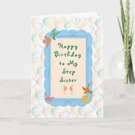 Carte d'anniversaire pour belle-sœur (Devant)
