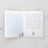 Carte d'anniversaire pour chat (Intérieur)