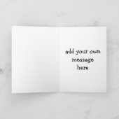 Carte d'anniversaire pour chat colorée (Intérieur)