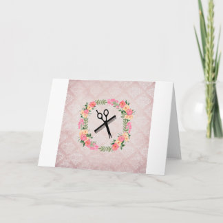 carte d'anniversaire pour coiffeur