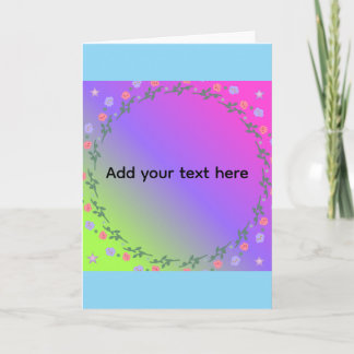 Carte d'anniversaire pour elle