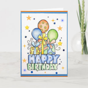 CARTE D'ANNIVERSAIRE POUR ENFANT