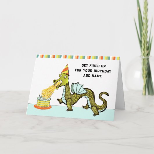 Carte d'anniversaire pour enfants (Devant)