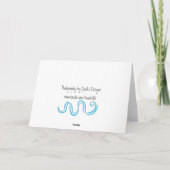 Carte d'anniversaire pour filles (Dos)