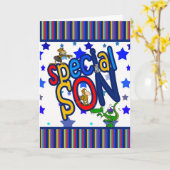 Carte d'anniversaire pour Fils, Fils spécial (Fleur jaune)