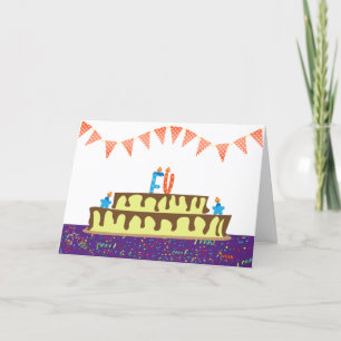 Carte d'anniversaire pour Fu