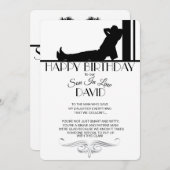 Carte d'anniversaire pour gendre (Devant / Derrière)