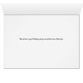 Carte d'anniversaire pour Godson Thème d'hiver (Intérieur Horizontal (Bas))