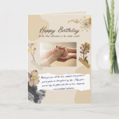 Carte d'anniversaire pour grand-mère (Devant)
