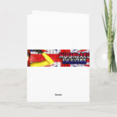 Carte d'anniversaire pour la nièce avec danseuse d (Dos)