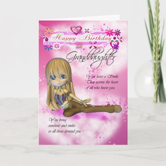 Carte D Anniversaire Pour La Petite Fille Tarte Zazzle Be