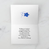 Carte d'anniversaire pour le beau-frère (Intérieur)