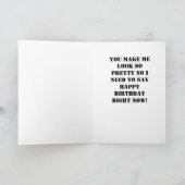 CARTE D'ANNIVERSAIRE POUR LE "MEILLEUR GROOMER" (Intérieur)