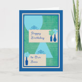 Carte d'anniversaire pour le patron (Devant)