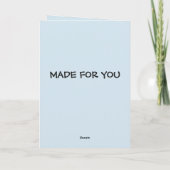 Carte d'anniversaire pour les adolescents (Dos)