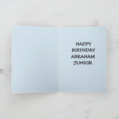 Carte d'anniversaire pour les adolescents (Intérieur)