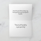 Carte d'anniversaire pour les cyclistes (Intérieur)